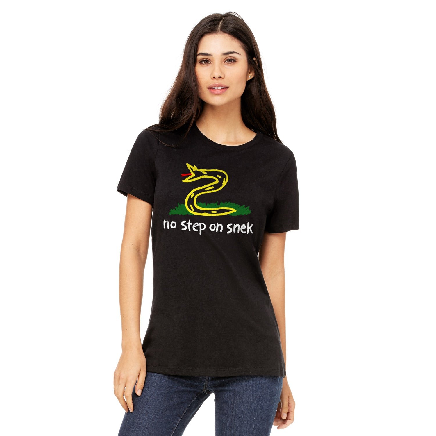 No Step On Snek Ladies T-Shirt