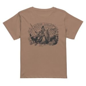 Alternative view of Defend Liberty Women’s high-waisted t-shirt